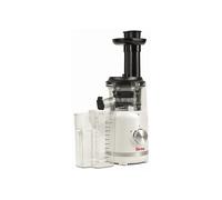Girmi SW11 Estrattore di succo, 300W, Centrifuga,Velocità di Rotazione 70 Giri/minuto, Blocco di Sicurezza, Ricettario Incluso, Filtro in metallo, Accessori Inclusi, Panna