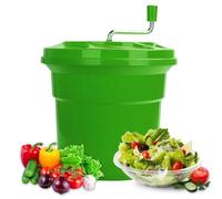 Centrifuga manuale per insalata, centrifuga per lattuga e verdura per lavare e asciugare efficacemente frutta e verdura, capacità 24 l