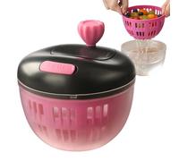 centrifuga per frutta, centrifuga e asciugatrice, scolapiatti da 800 ml, ciotola per lavaggio di alimenti con scolapiatti stabile, strumento di preparazione culinaria per uso domestico, picnic e