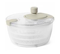 CENTRIFUGA PER INSALATA 4L SENZA BPA GRIGIO LINO ACCESSORI CUCINA UTENSILI DOMES