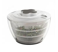 Centrifuga per Insalata, 5 L Manuale Portatile Multifunzionale, Asciuga Verdure Centrifuga per Lattuga e Ortaggi, Per Scolare Alimenti Preparazione Pasti Cottura Verdure Pomodori Fragole Mirtilli