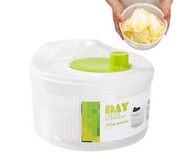Centrifuga per Insalata,Centrifuga per Insalata Facile E Veloce,Centrifuga per Insalata con Coperchio,Centrifuga per Insalata Manuale Inodore E Innocua con Scarico