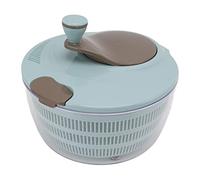 Centrifuga per insalata, centrifuga per lattuga con filtro, asciuga insalata riutilizzabile, detergente per frutta e verdura, per lavare, asciugare, centrifugare, drenare (blu)