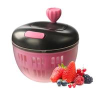 centrifuga per insalata， Colino grattugia da 800 ml, ciotola for lavaggio alimenti con scolapiatti stabile, strumento for la preparazione della cottura for casa