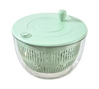 centrifuga per insalata， Grande essiccatore for frutta e verdura, leggero resistente, pompa for patatine fritte accessori da cucina for un'insalata fresca croccante(A)