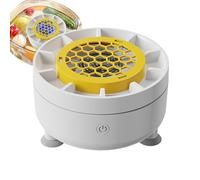 centrifuga per insalata | Macchina per ciotole di lavaggio rotante con batteria da 1800 mAh,Rondella di frutta senza fili - per cucina, prodotti alimentari, preparazione culinaria, piano di lavoro