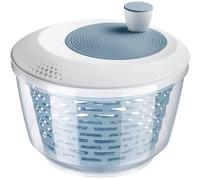 Centrifuga per insalata Westmark - Ideale per lavare, centrifugare e servire l’insalata, insalatiera salvaspazio con coperchio e beccuccio versatore, antiscivolo, 4,4 l - plastica, senza BPA