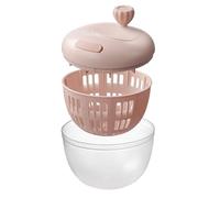 Centrifuga per lattuga e verdure Efficiente asciuga insalata Centrifuga per insalata verde capacità Disidratatore per verdure Resistente essiccatore per frutta Scolapiatti Utensile da cucina