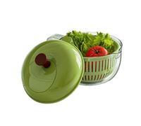 Centrifuga per Lavaggio Frutta - Accessorio Cucina a Doppio Strato | Centrifuga Manuale per Lavaggio Frutta e Verdura | Per Ortaggi Insalate Frutti Di Bosco Casa Cucina Campagna Campeggio Picnic