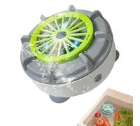 Centrifuga per Lavare Frutta Macchina Elettrica Automatica Pulizia Lavaggio | Portatile per Pulizia Verdure Lavaggio e Scolo per Frutta, Verdura, Carne, Insalata, Uso Quotidiano, Picnic e al
