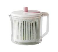 Centrifuga Per Verdure, Di Drenaggio Rapido 'acqua, 23,5x19,5 Cm, Cestello Per Il Lavaggio E Da Portata, Scolafrutta E Asciuga Insalata, Design Della Base Antiscivolo, Per La Prepa