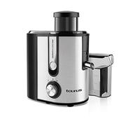 Taurus - Frullatore Liquafruits Pro Compact 600W | 2 velocità | Antigoccia | Bocca 65 mm | Filtro inox | Caraffa 350 ml | Cap. 1,2 L | Parti lavastoviglie | Compatto Grigio