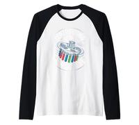 Centrifugare la mia Strada Attraverso la Vita Maglia con Maniche Raglan