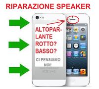 CENTRO ASSISTENZA RIPARAZIONE ALTOPARLANTE IPHONE 5, 5S, 6, 6 PLUS, SPEAKER KO