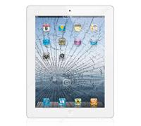CENTRO ASSISTENZA RIPARAZIONE TOUCH SCREEN VETRO ROTTO IPAD 2, 3, 4 NERO/BIANCO