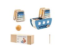 Centro Attività in Legno Educativo Gioco con Labirinto di Perline Educativo