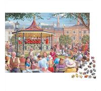 Centro business Jigsaw Puzzle Impossible 500 Pezzi Decorazione Per La Casa. Rilassamento E Intelligence Per Adulti E Ragazzi Da 14 Anni 500pcs (52x38cm)