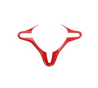 Centro Console Copertura Trim Adesivo Per Rivestimento Volante Per Civic 2006-2011, Per Fit 2008-2011, Per City 2008-2012, Materiale ABS(Red A)