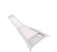 Centro Console Panel Trim Adesivi Per La Copertura Del Pannello Cambio Della Console Dell'auto In ABS Per BMW Serie 3 E90 E92 E93 2005-2012(05-12 Silver A)