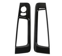 Centro Console Panel Trim Per Abarth 500 2009-2015 LHD Rivestimento Telaio Vano Portaoggetti Interno Della Portiera Rivestimento Pannello Comandi Portiera Resistente All'usura(B)
