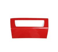 Centro Console Panel Trim Per BMW Per Z4 E89 2009-2016 Car Center Console Cruscotto Radio Pannello Di Controllo Finestra Controllo In Fibra Di Carbonio Adesivi Rossi Interni Rivestimento pannello cons