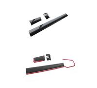 Centro Console Panel Trim Per Civic 10th 2016 2017 2018 2019 2020 Car Interior Pannello Passeggero Centro Strisce Di Controllo Trim Asivo In Fibra Di Carbonio(LHD-red strip)