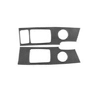 Centro Console Panel Trim Per CRV 2007 2008-2011 Accessori Interni In Fibra Di Carbonio Pannello Cruscotto Auto Entrambi I Lati Prese D'Aria Cornice Decorativa Copertura Trim(Right-hand drive)