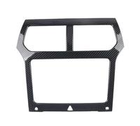 Centro Console Panel Trim Per Ford Per Explorer 2011-2019 Console centrale colorata Navigazione GPS Cornice corativa Copertura Trim Car Styling(Nero)