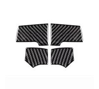 Centro Console Panel Trim Per Ford Per FX4 2004 2005 2006 2007 2008 Accessori Adesivi Per Finiture Coprivolante Auto Interni Fibra Carbonio Telaio Copertura Trim(Nero)