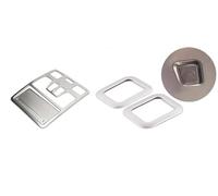 Centro Console Panel Trim Per Ford Per La Messa A Fuoco Bussiness MK4 2019 2020 2021 Accessori Anteriore Posteriore Luce Di Lettura Telaio Trim Copertura(Silver Front Rear)