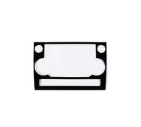 Centro Console Panel Trim Per Land Per Rover Discovery Sport 2015-2018 Materiale ABS Car Center Console Modalità Pulsante Adesivo Decorativo Interni Auto Shift Pannello Trim(Nero)