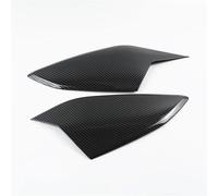 Centro Console Panel Trim Per Q2 2018-2021 LHD ABS Colore Fibra Di Carbonio Interni Auto Console Centrale Entrambi I Lati Tazza D'acqua Pannello Di Copertura Trim(B)