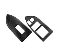 Centro Console Panel Trim Per Subaru BRZ Per Toyota 86 RHD 2 Pezzi In Fibra Di Carbonio Per Interni Auto Pulsante Interruttore Finestrino Copertura Asivo