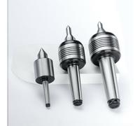 Centro contropunta centrale rotante MT4 per carichi pesanti, dimensioni 220x58mm, cono Morse 4 (MT3)