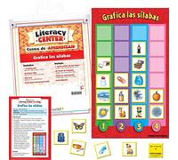 Centro de aprendizaje Grafica Las Silabas (Grafico spagnolo Le sillabe)