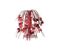 Centro de mesa de graduaci n en cascada mini rojo de Creative Converting, 8.5"" (1 pieza)
