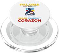 Centro Democrático PALOMA 2026 Orden Firmeza y Corazón PopSockets PopGrip per MagSafe