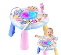 Centro di Musicale - Tavolo didattico interattivo per Bambini, modalità Multiple, Numeri Forme Colori Lettere, Gambe smerigliate stabilità | Desktop educativo Riutilizzabile per Rag