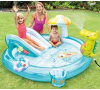 Centro Gioco Gonfiabile Intex Alligatore - 201x170x84 cm Intex Arredo da esterno