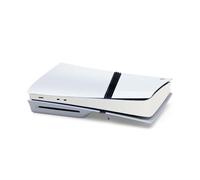 Centro Host Decalcomanie copertura per PS5 Pro, adesivi pelle in fibra di carbonio console, console di gioco parte centrale pellicola di protezione per PS5 Pro (Fibra di carbonio bianca)