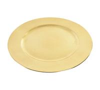 Centro per tavolo DKD Home Decor dorato PP (polipropilene) Natale (33 x 33 x 2 cm)