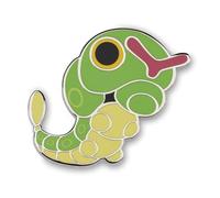 Centro Pokémon: Spilla Pokémon Caterpie, Lega di zinco/smalto duro, Senza pietra