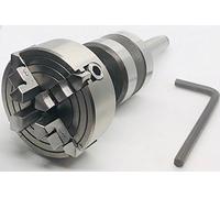 Centro rotante M14x 1 con codolo MT4 ad alta precisione con mandrino per tornio indipendente a 4 ganasce da 65 mm - contropunta del tornio 4MT