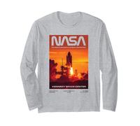 Centro Spaziale Kennedy dello Space Shuttle della NASA Maglia a Manica
