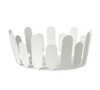 Arti & Mestieri Park - Centrotavola grande di Design 100% Made in Italy - in Ferro, ⌀ 28cm, 13h cm (Bianco Marmo)