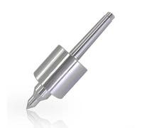 Centro vivo per tornio conico Morse con design a triplo cuscinetto, strumento di contropunta CNC in acciaio ad alto tenore di carbonio per lavorazione dei metalli, compatibile con Mt1 Mt2 Mt3 Mt4