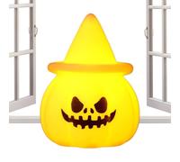 Centrotavola a LED decorativo a forma di | Luci di zucca di Halloween per ingresso, camera da letto, soggiorno, comodino, libreria, davanzale