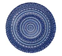 Centrotavola da Cucina Ø40xh4 cm in Ceramica Blu