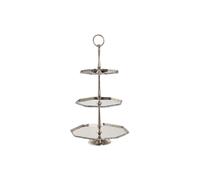 Centrotavola DKD Home Decor Argentato Alluminio 28 x 28 x 47 cm