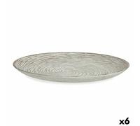 E_0002_S3625343 Gift Decor Centrotavola Spirale Bianco Legno MDF 34,5 x 3 x 34,5